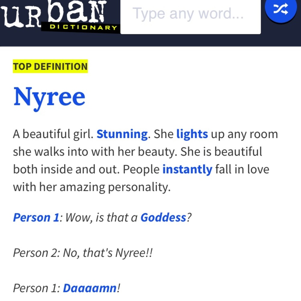 Meet your Posher, Nnyree